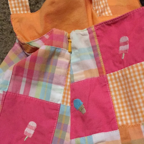 Vintage Gymboree Popsicle Party patchwork top Sz 8 - Picture 8 of 10